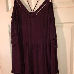 Kendall & Kylie cold shoulder romper